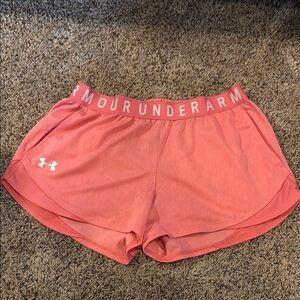 Under Armour Women's Pink Athletic Shorts